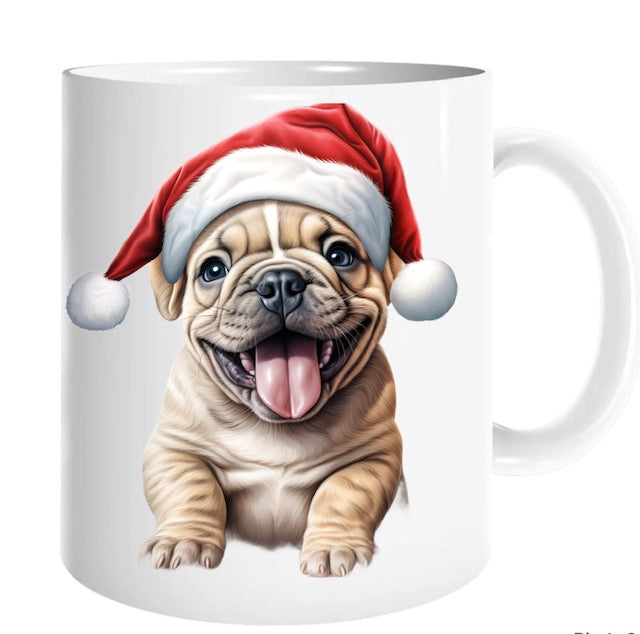 Frenchie Festive Coffee Mug